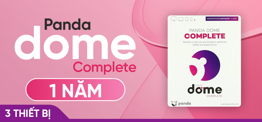 Code kích hoạt Panda Dome Complete (1 năm - 3 thiết bị)